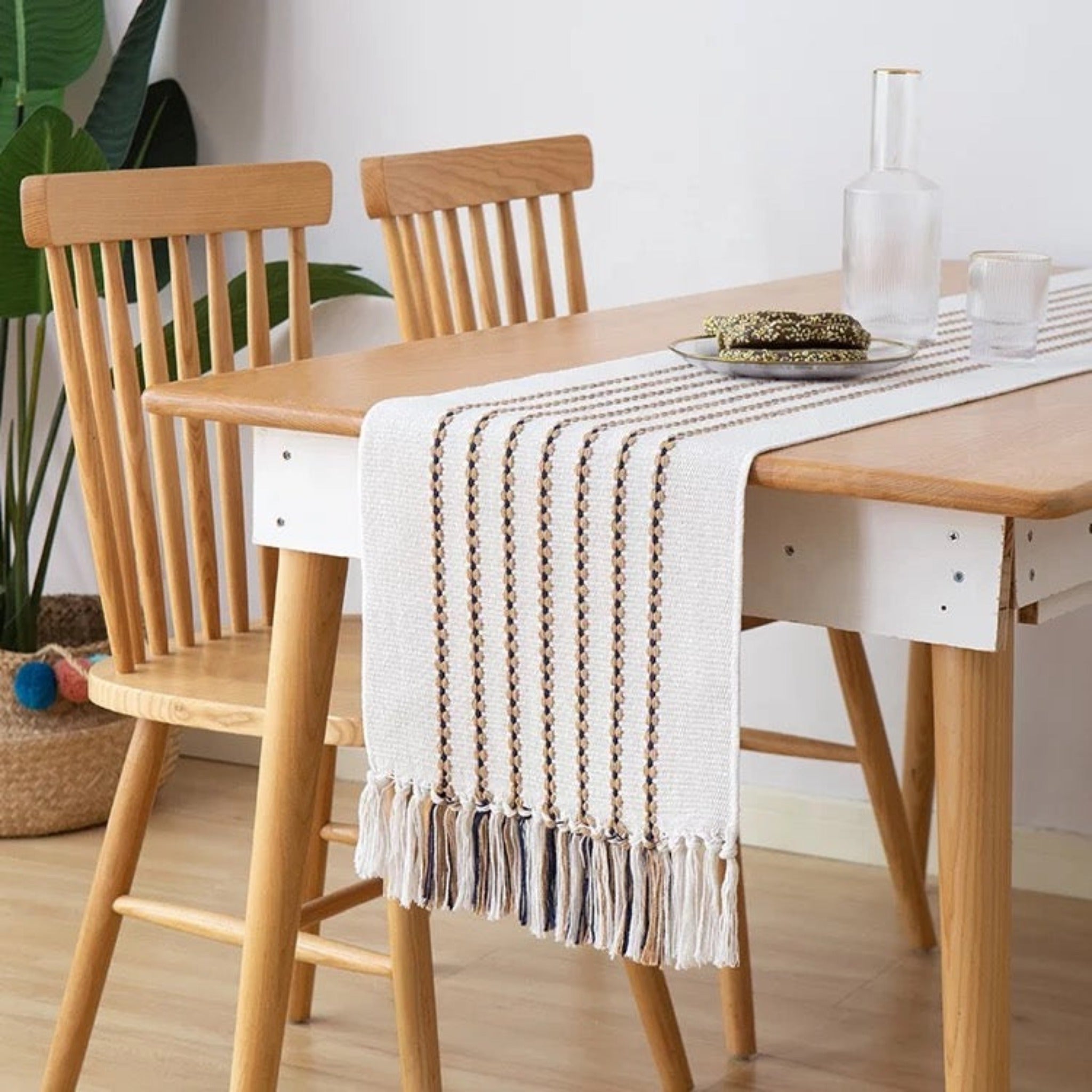BOHO TABLE RUNNER, Modern Luxury Table Runner And Placemat