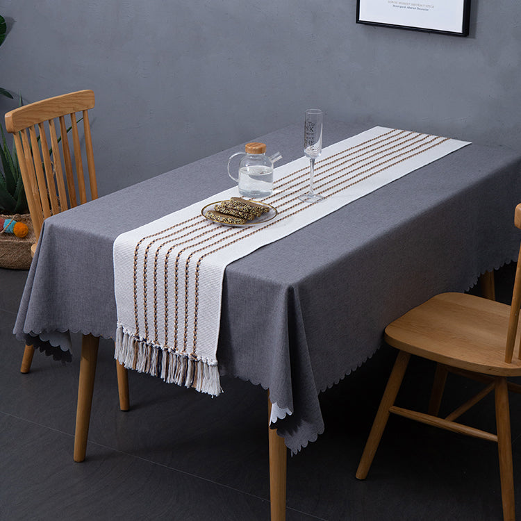 BOHO TABLE RUNNER, Wedding Table Runner, Luxury Polyester Handmade Fancy Fall Table Runner And Placemat, Unique Gift, 14