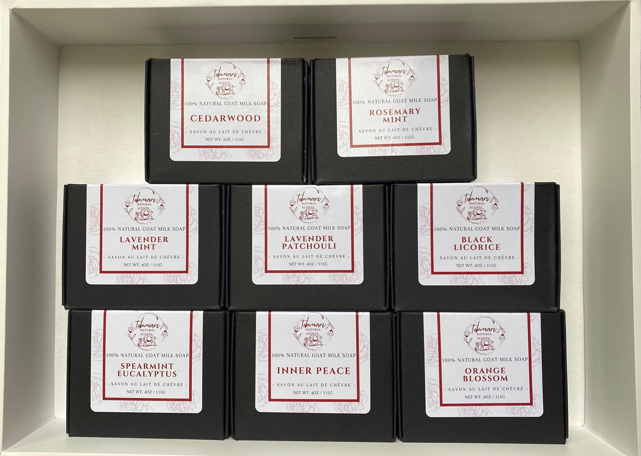 Natural Goat Milk Soap, Essential Oil Goat Milk Soap, Goat Milk Soap - Tobmarc Home Decor & Gifts