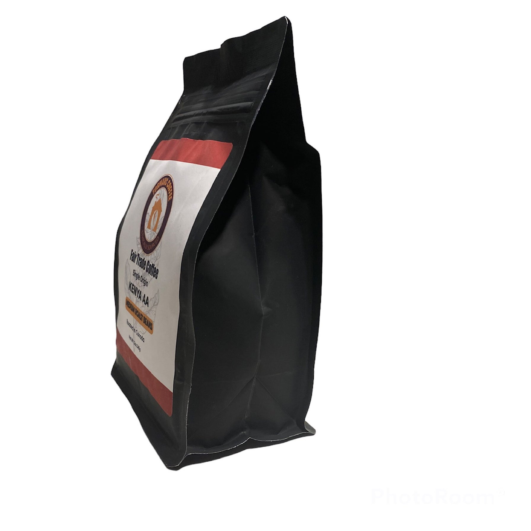 Tobmarc Kenya AA Coffee Beans Single Origin Dark, Medium Freshly Roasted in Canada FairTrade Whole Bean Coffee(340g/12oz)
