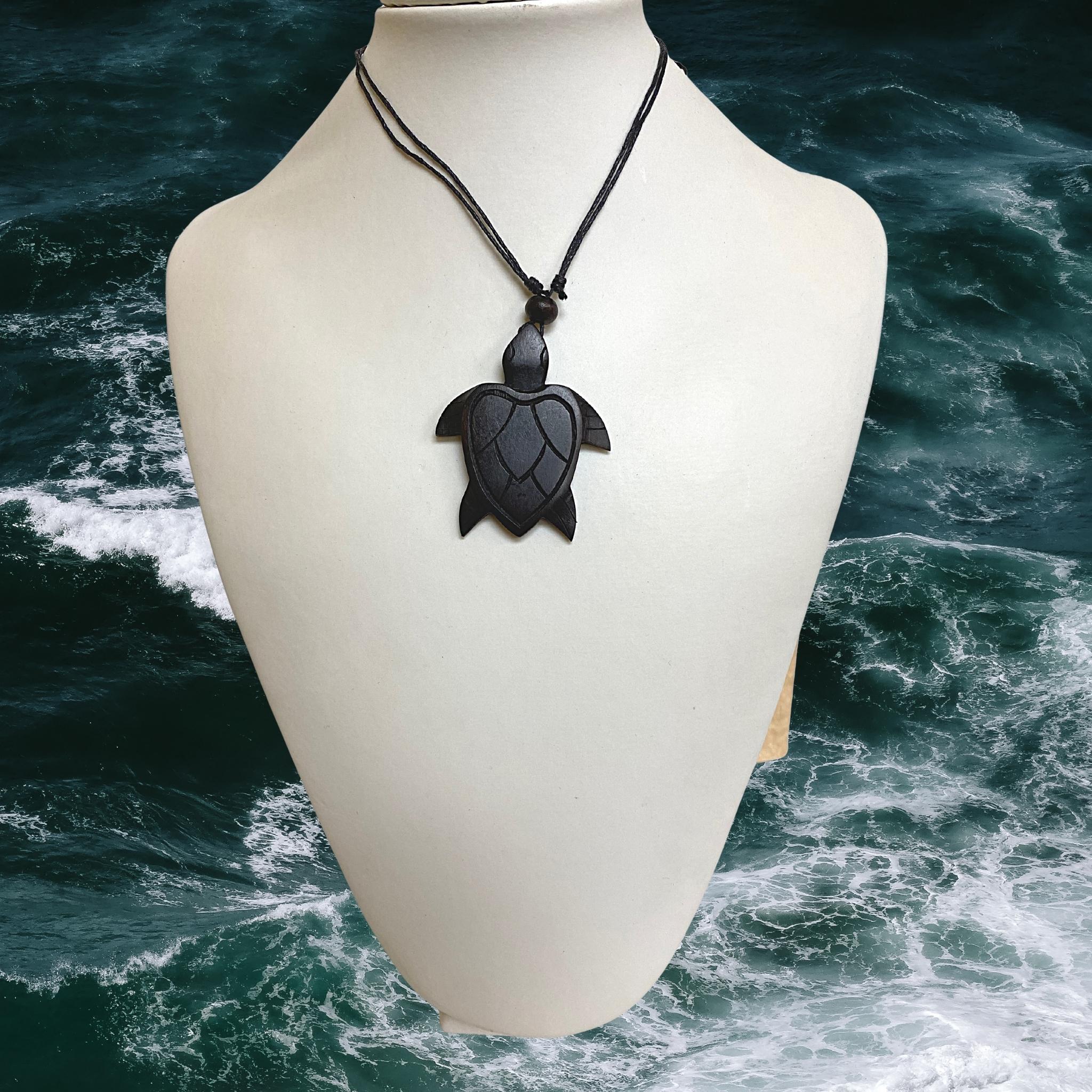 Wooden Carved Fish Necklace hand carved Ironwood Fish pendant Wood Necklace Sea Animal Nautical Wood Jewelry One of a Kind Gift for Him Her - Tobmarc Home Decor & Gifts