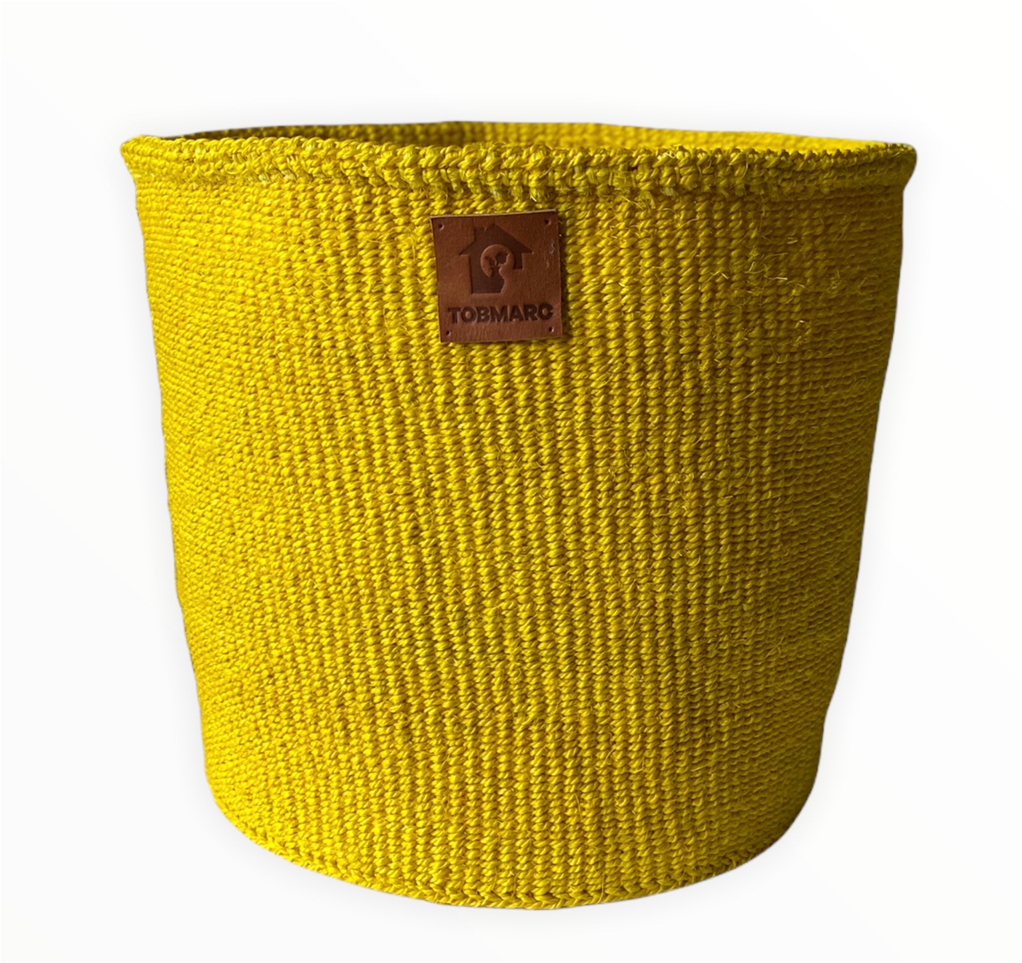YELBEI2- African Basket Planters| Laundry Basket |Toy Storage Basket | Sisal Basket | Kiondo. Blocked Baskets - Tobmarc Home Decor & Gifts