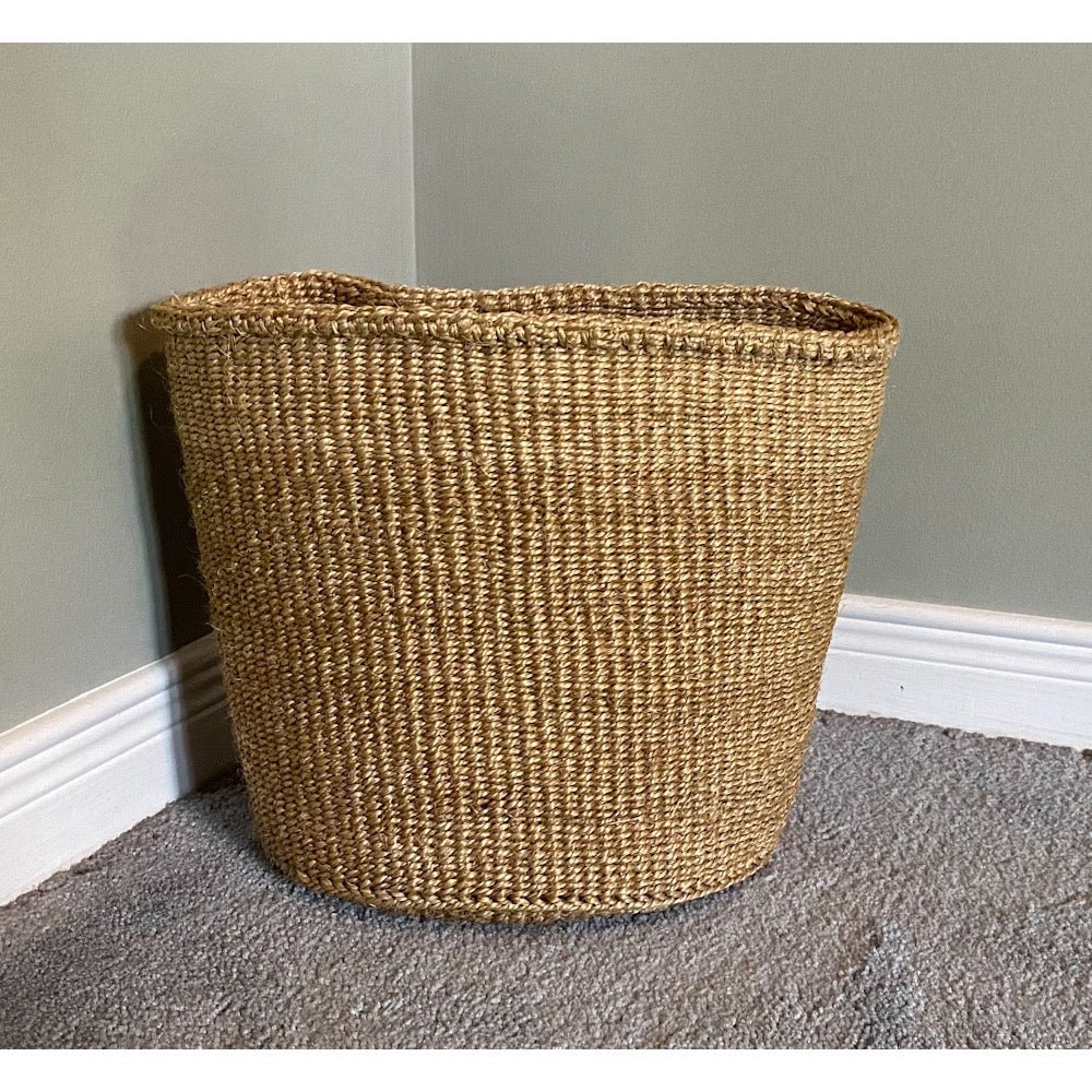 frican Basket Planters| Laundry Basket |Toy Storage Basket | Sisal Basket | Kiondo. Blocked Baskets - Tobmarc Home Decor & Gifts