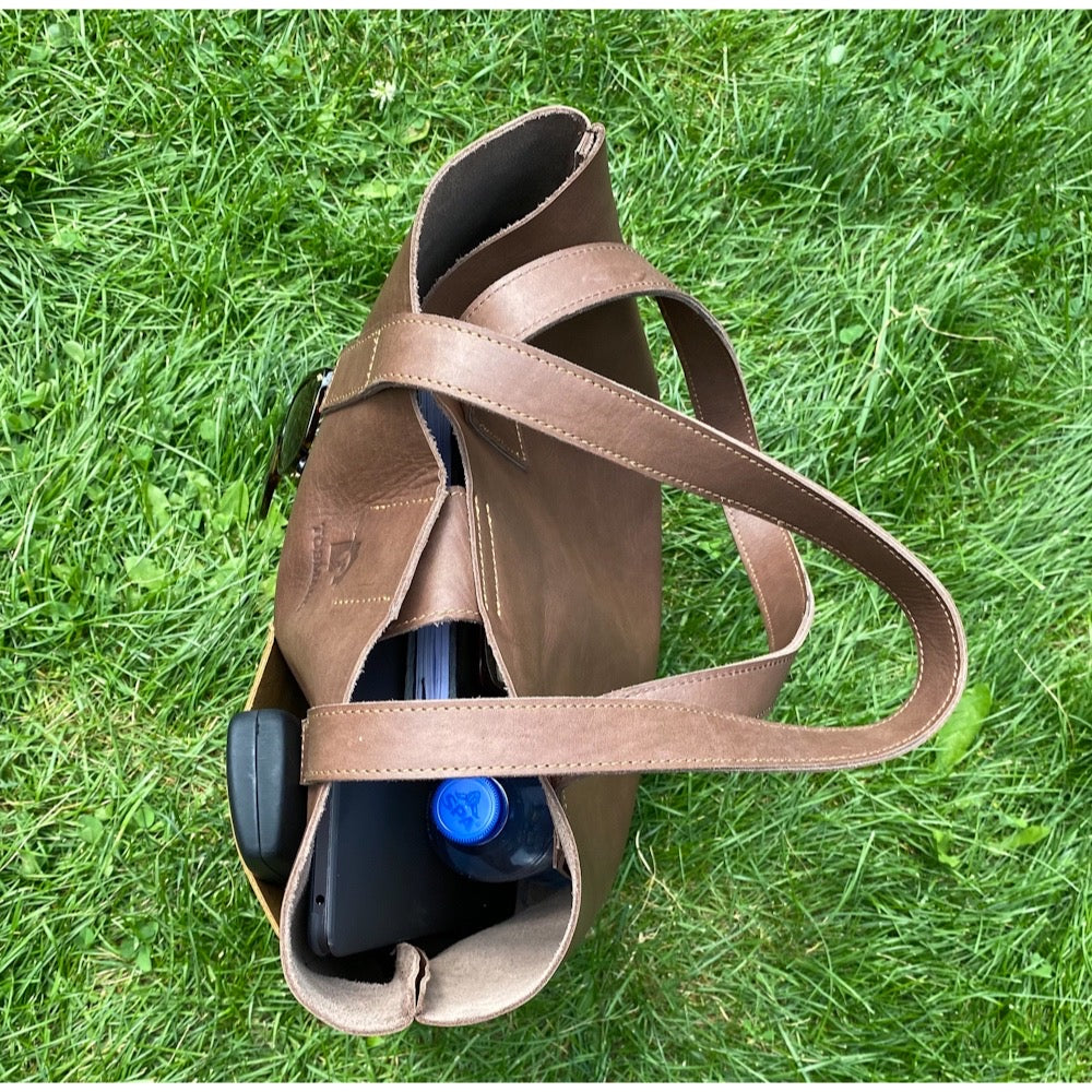 Shopping leather bag, Tote leather bag, Leather tote bag, Woman leather tote, Woman shoulder bag, Travel bagLaptop Bag - Tobmarc Home Decor & Gifts
