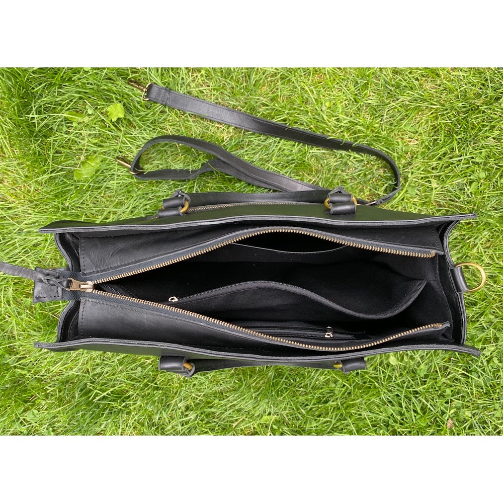 Laptop Bag Women, Business Leather Bag, Leather Shoulder Bag, Bags for Women, Anniversary Gift, Women Messenger Bag, Briefcase Women - Tobmarc Home Decor & Gifts