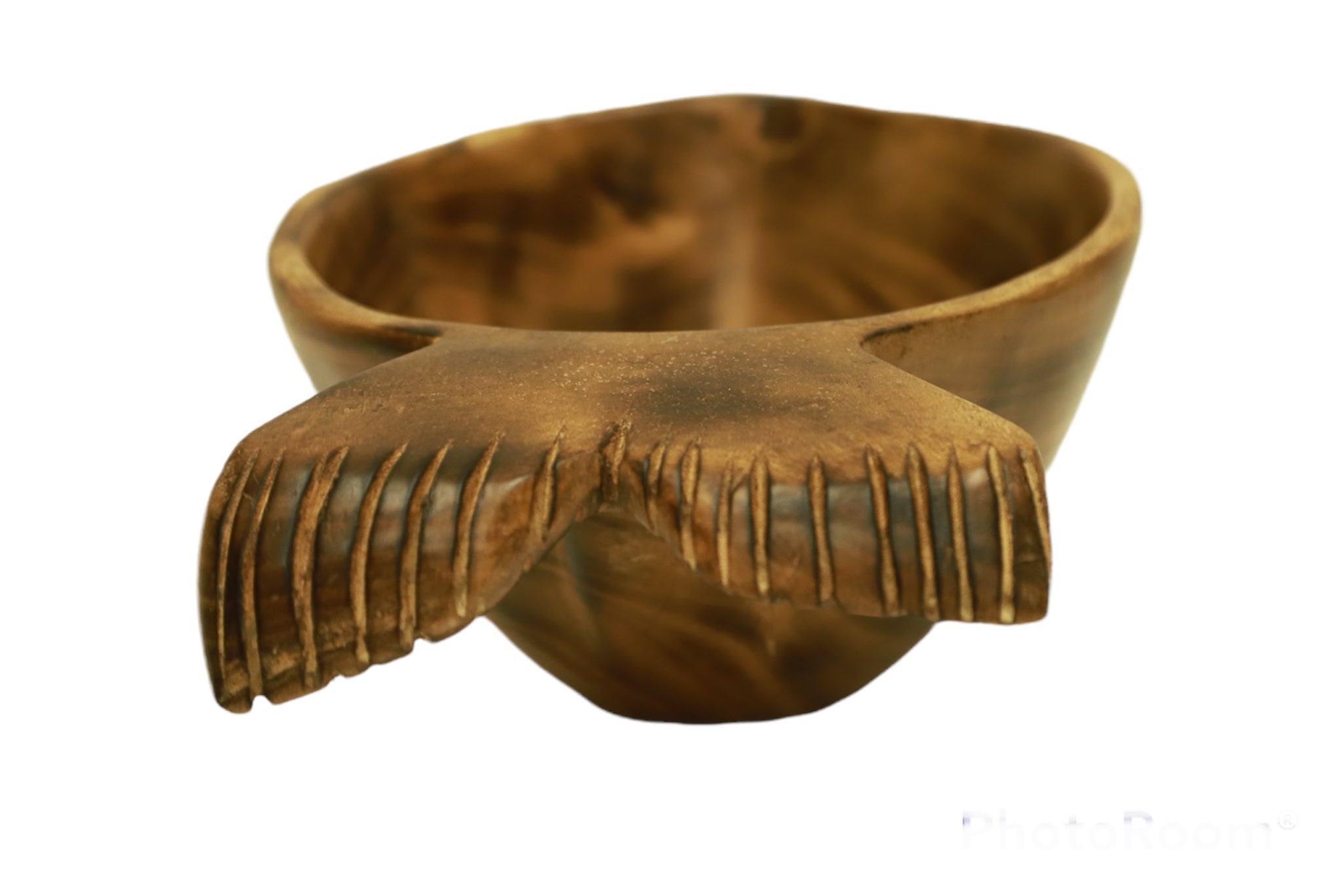 FISH BOWL, Unique Bowls, Wooden Serving Handcrafted Jacaranda Decorative Bowl, Kitchen Wooden Fruit Bowls Fish Decor - Tobmarc Home Decor & Gifts