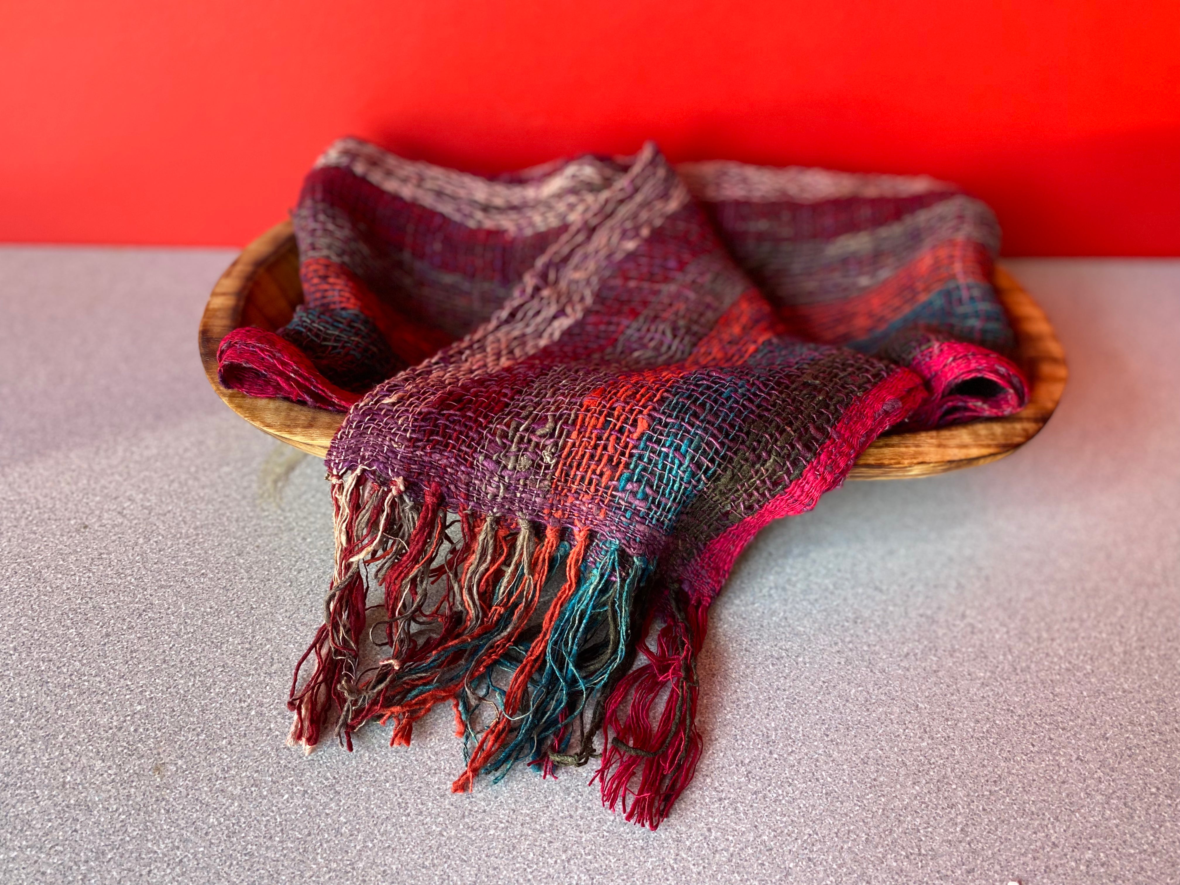 Handwoven Raw Silk from Madagascar -002 - Tobmarc Home Decor & Gifts
