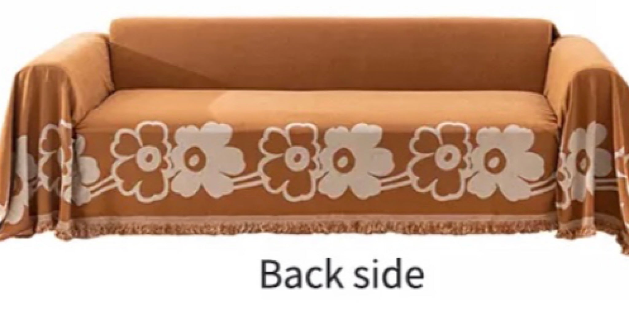 Reversible soft Knitted Throw Blanket with Decorative Tassels for Bed Sofa, Couch Throw 180cm x230cm - Tobmarc Home Decor & Gifts