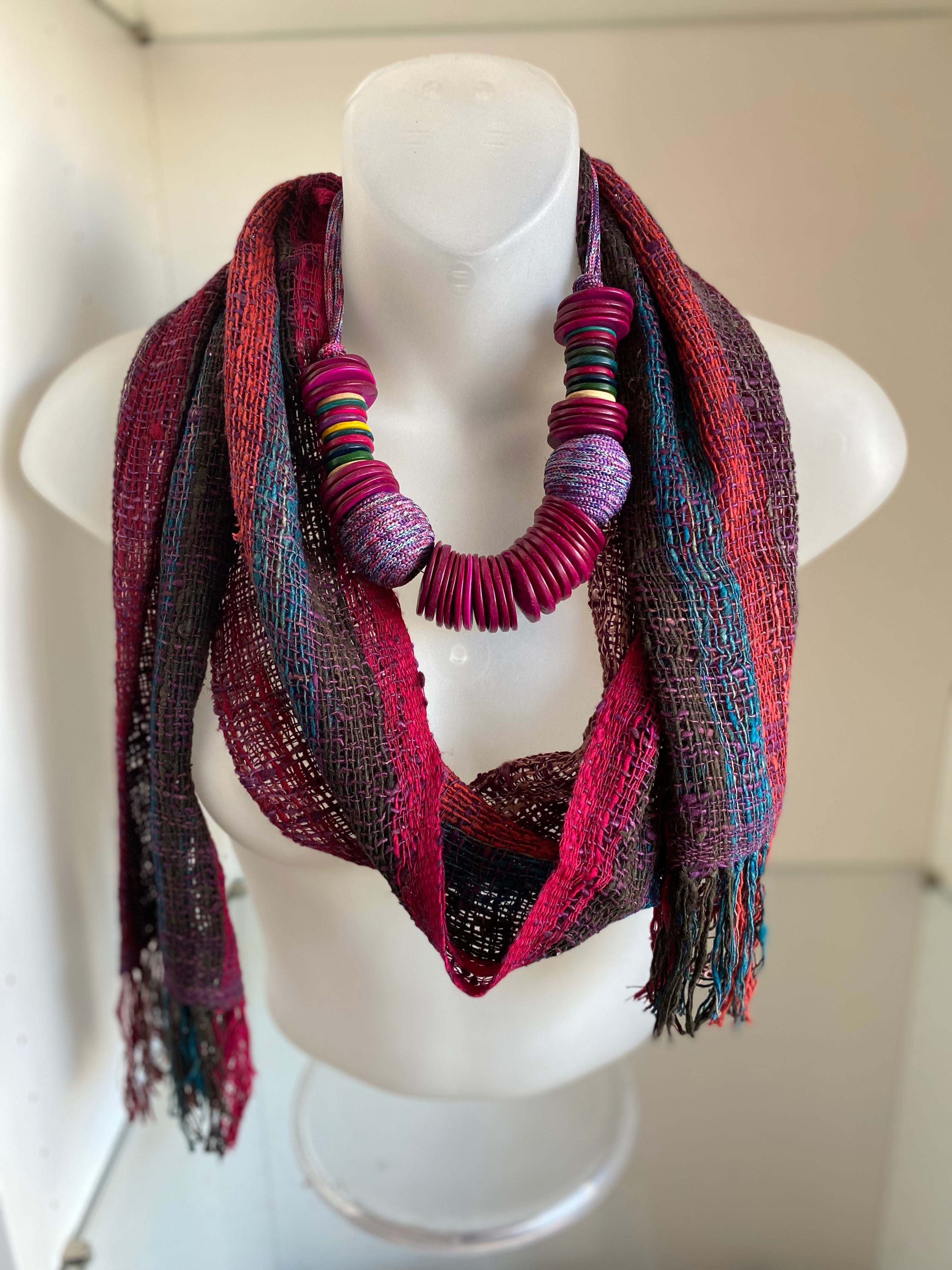 Handwoven Raw Silk from Madagascar -002 - Tobmarc Home Decor & Gifts