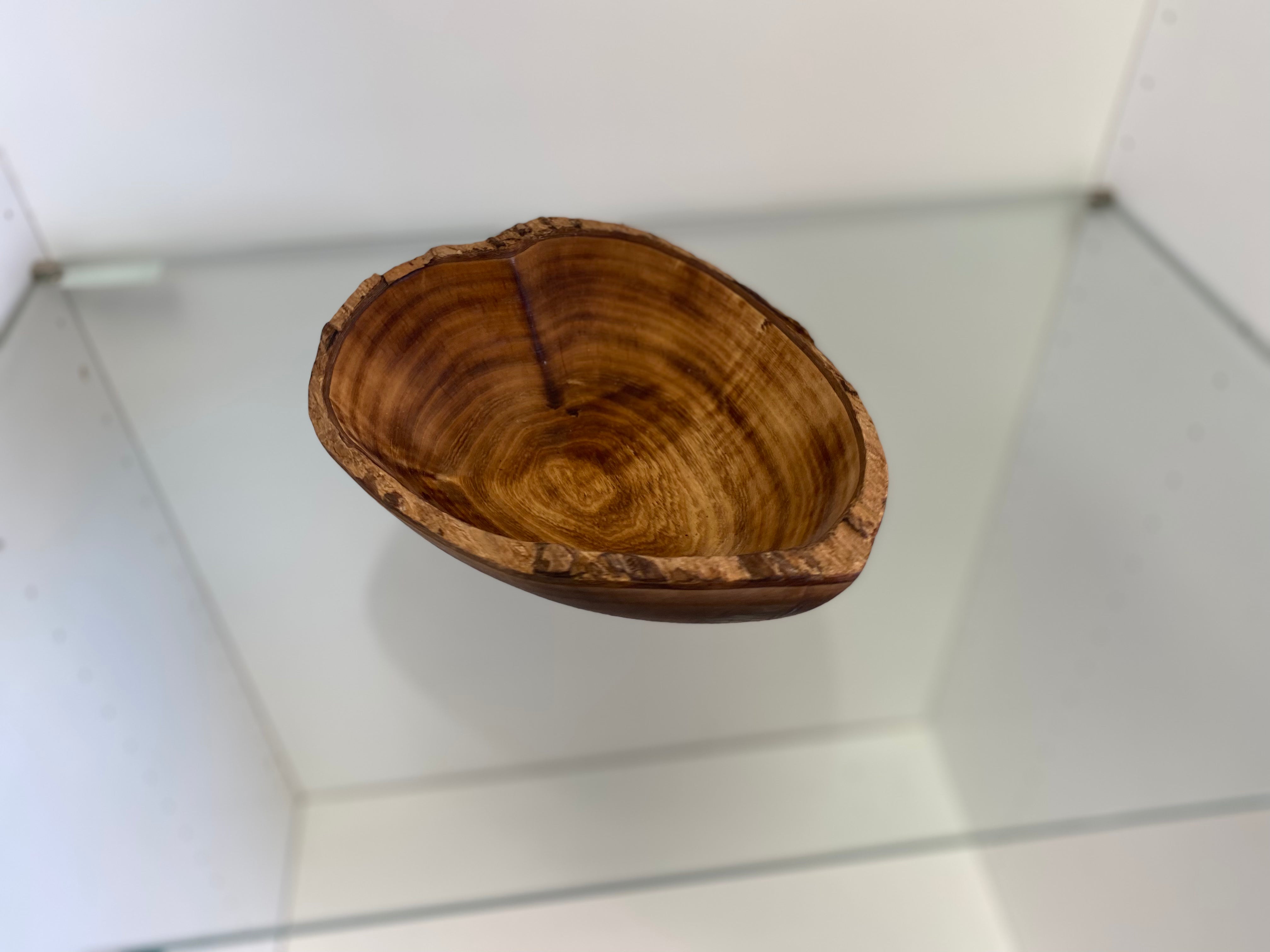 CANDLE DOUGH BOWL, Wooden Dough Bowl, Hand Carved Decorative Heart Shape Dough Bowl Set, Housewarming Gift - Tobmarc Home Decor & Gifts