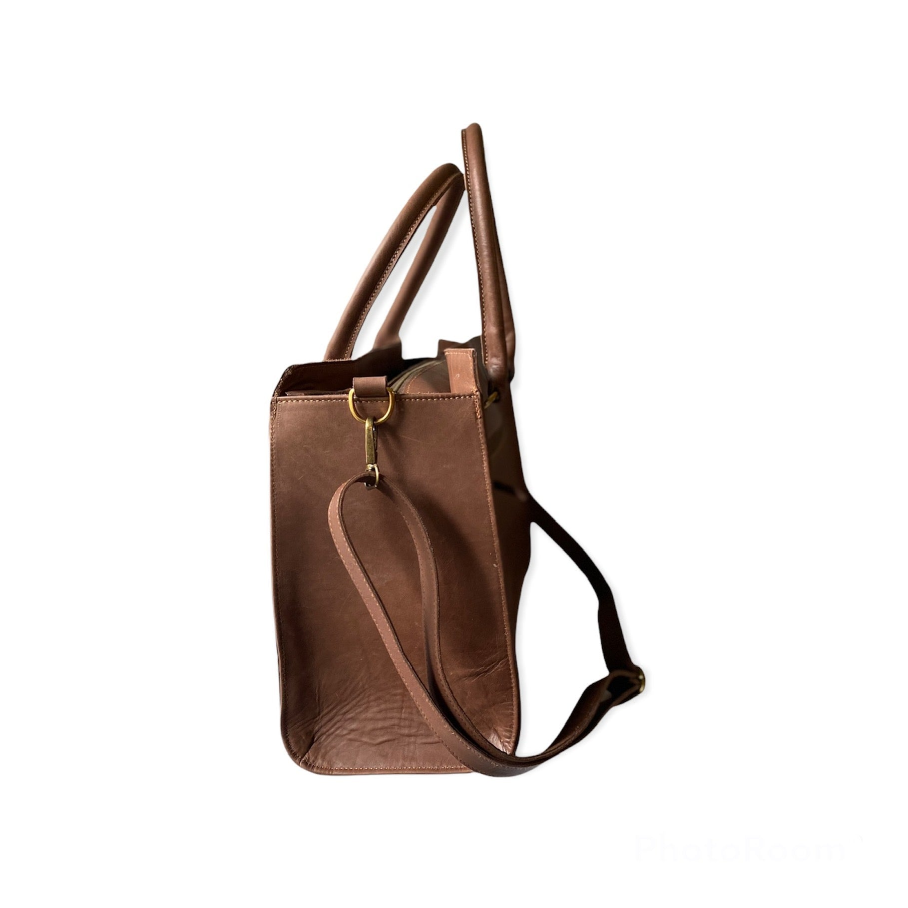 GENUINE PULL-UP LEATHER Work Laptop Shoulder Bag for Women - Tobmarc Home Decor & Gifts
