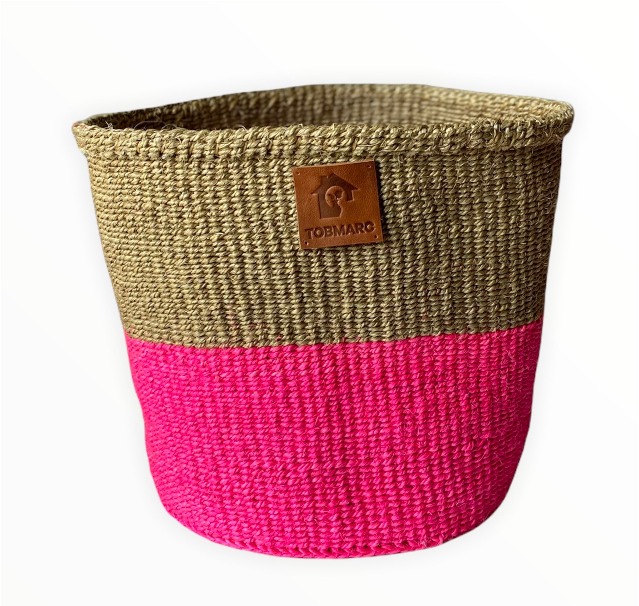 BROPINkSET2-CLEARANCE Tone Storage Baskets, Plant Baskets, African Basket Planters, Laundry Basket, Toy Storage Baskets - Tobmarc Home Decor & Gifts