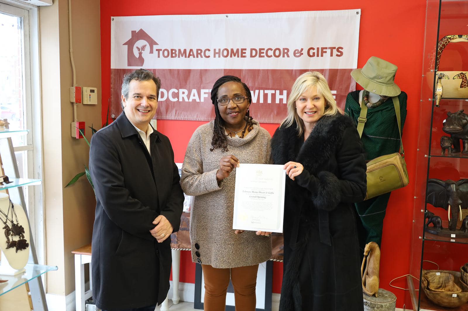 Mayor Bonnie Crombie and Councillor Stephen Dasko Visit