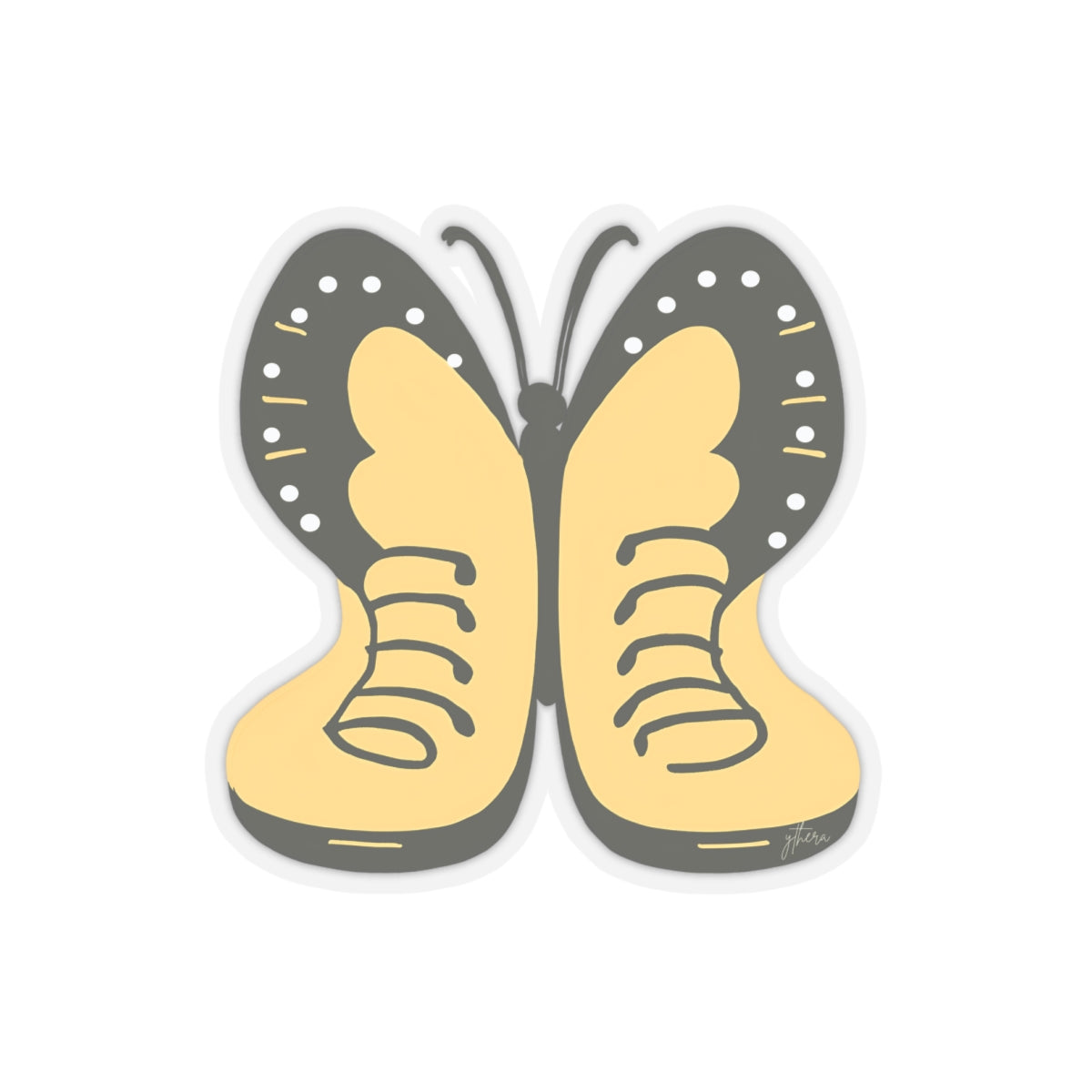Whimsical Butterfly Kiss-Cut Stickers - Fun, Colorful Decor for Your Laptop & More