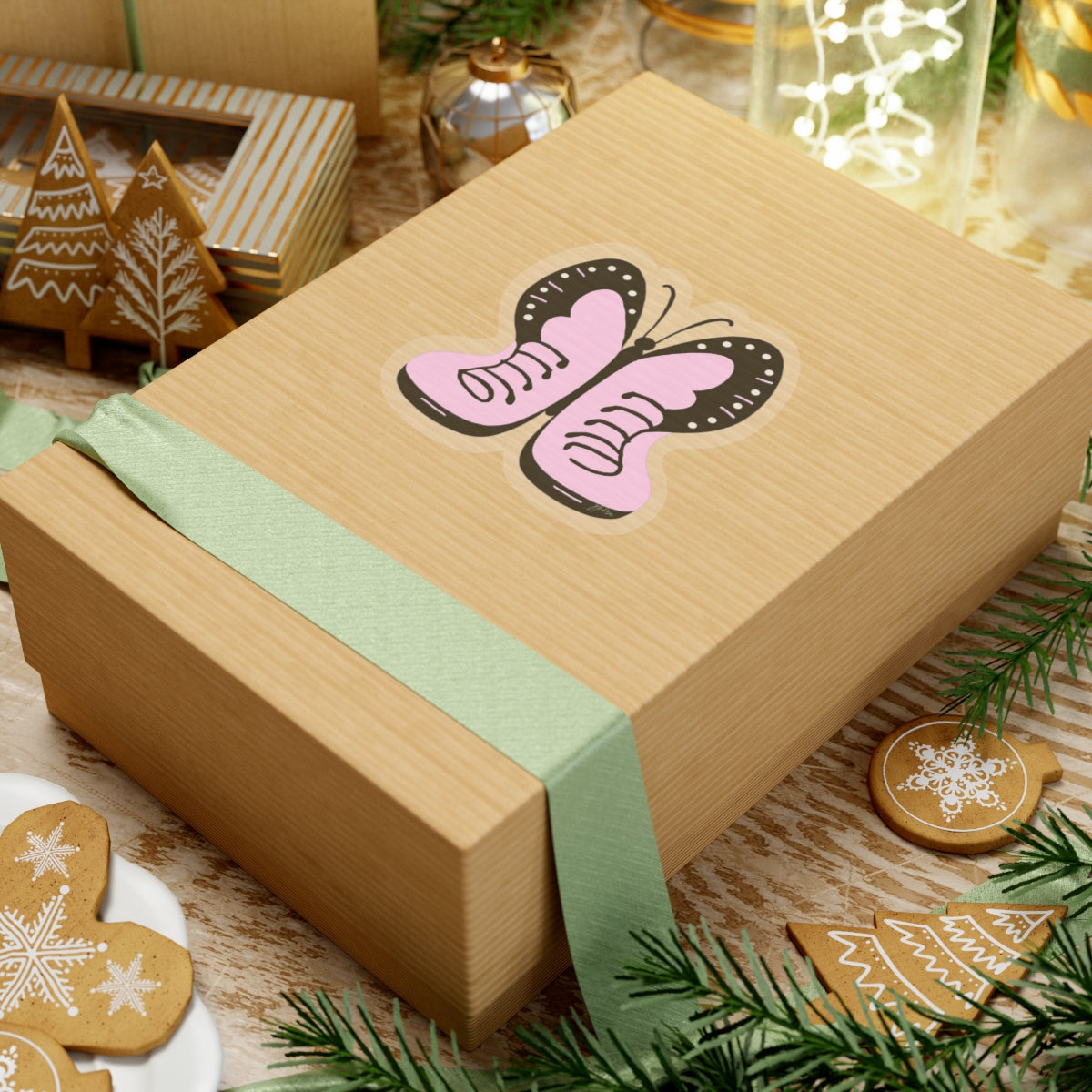 Whimsical Butterfly Kiss-Cut Stickers for Decor & Personalization