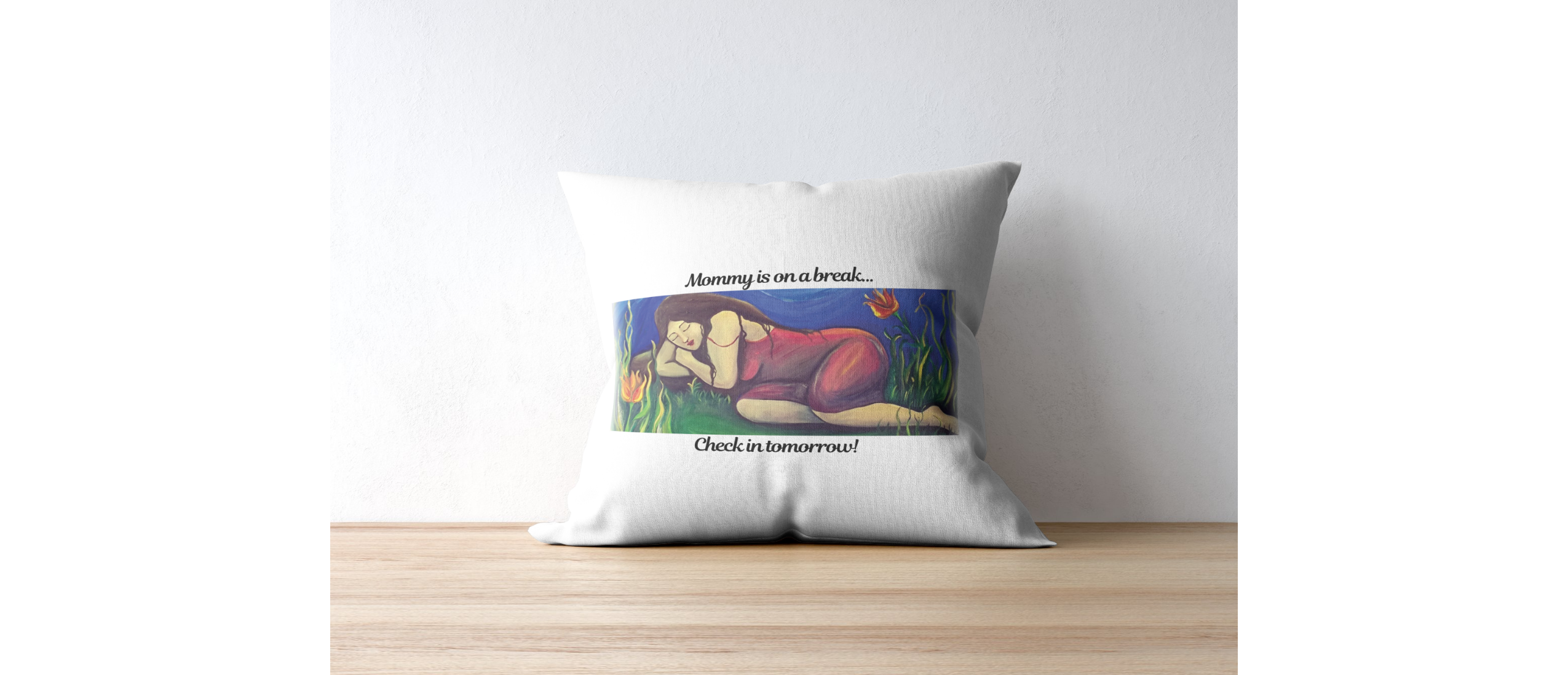 Restful Moments Ceramic Mug - "Mommy is on a break... Check in tomorrow!" - Perfect for Moms