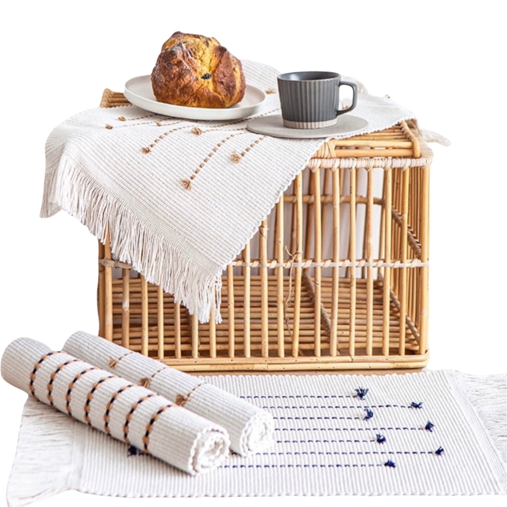 Bohemian Placemats Table Mats for Dining Room Kitchen Table Decoration