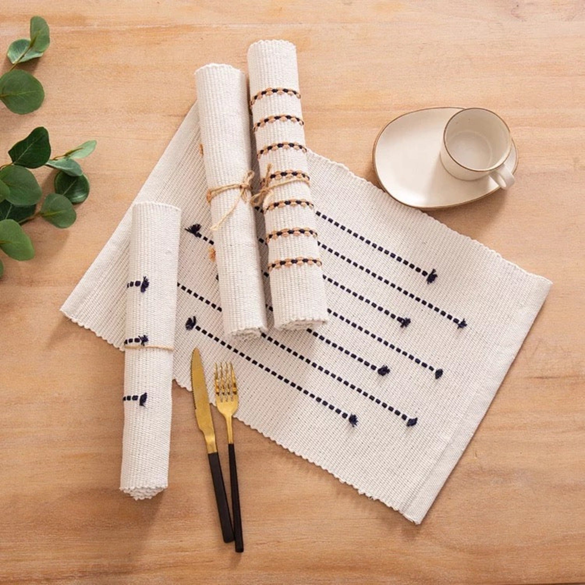 Bohemian Placemats Table Mats for Dining Room Kitchen Table Decoration