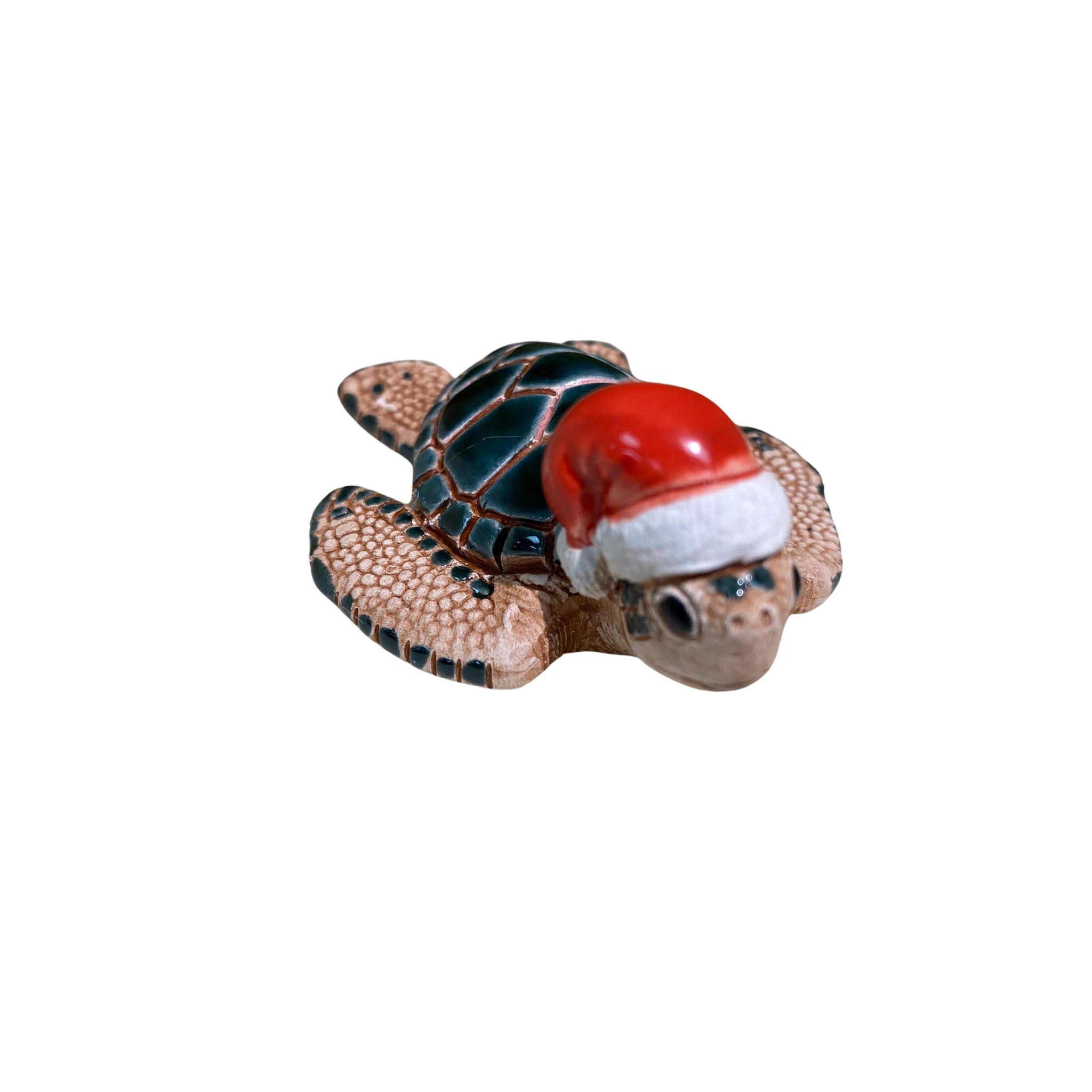 Turtle Fridge Magnet Santa Clause Turtle Magnet - Tobmarc Home Decor & Gifts 