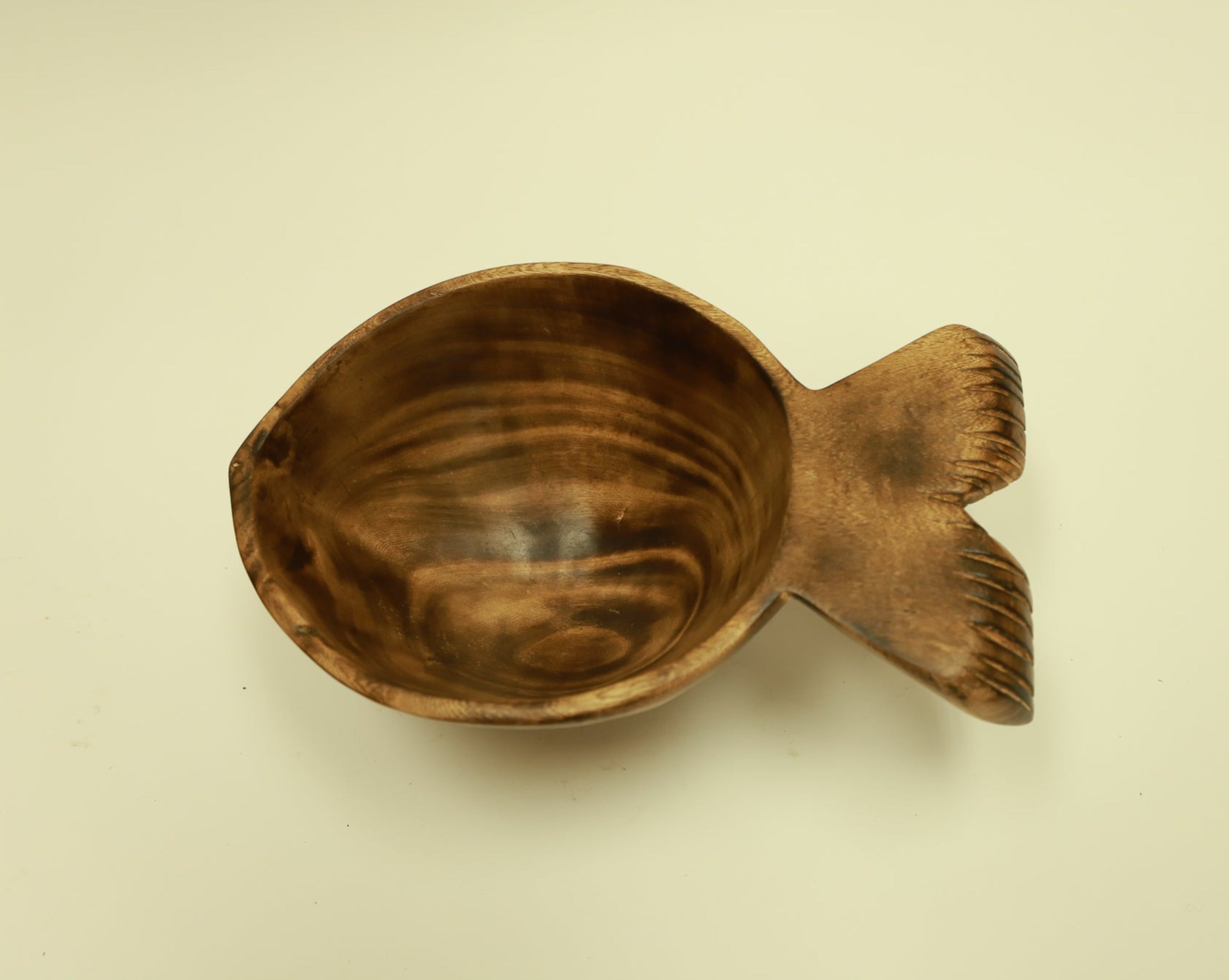FISH BOWL, Unique Bowls, Wooden Serving Handcrafted Jacaranda Decorative Bowl, Kitchen Wooden Fruit Bowls Fish Decor - Tobmarc Home Decor & Gifts 