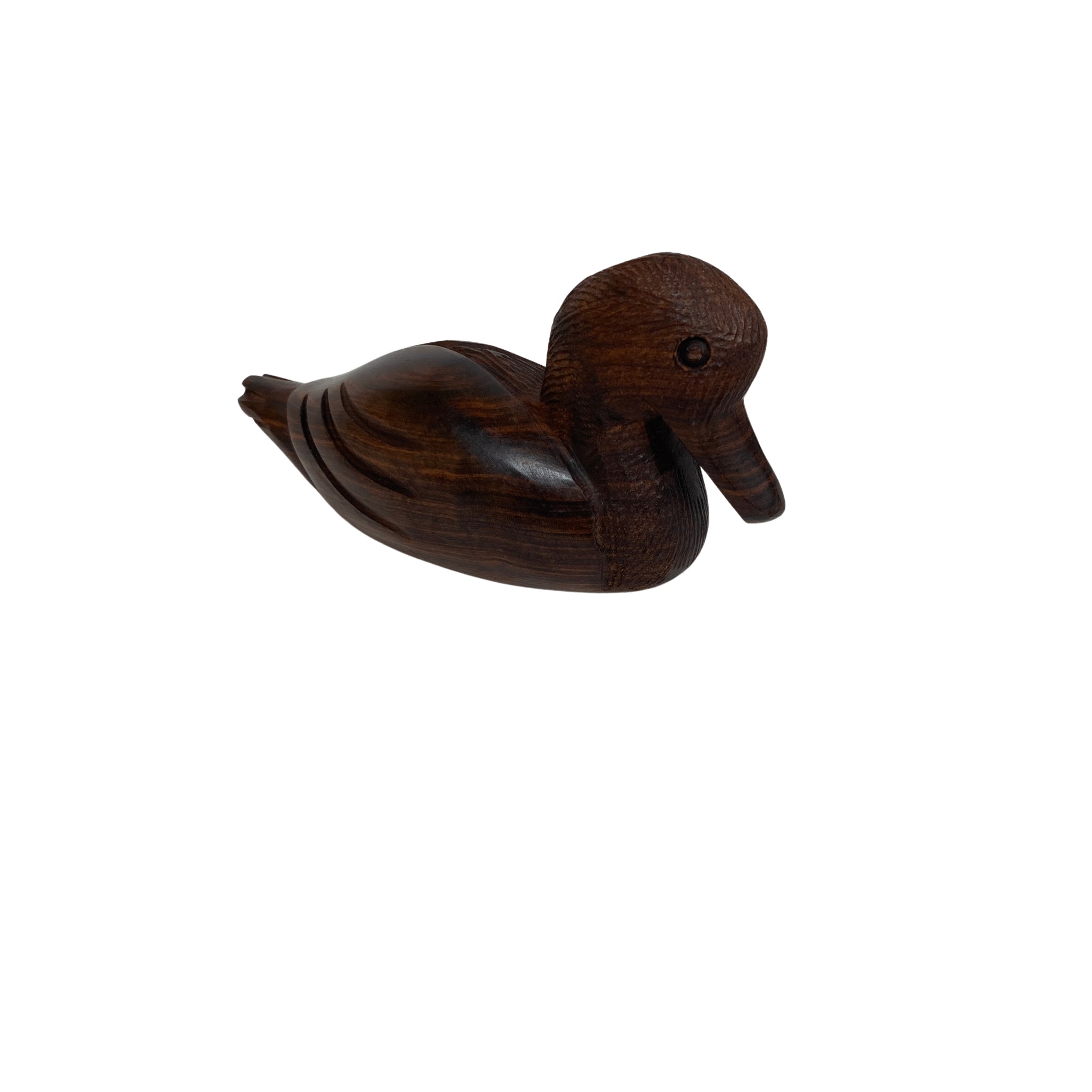 Ironwood Carved Duck, Hand Carved In Mexico - Tobmarc Home Decor & Gifts 