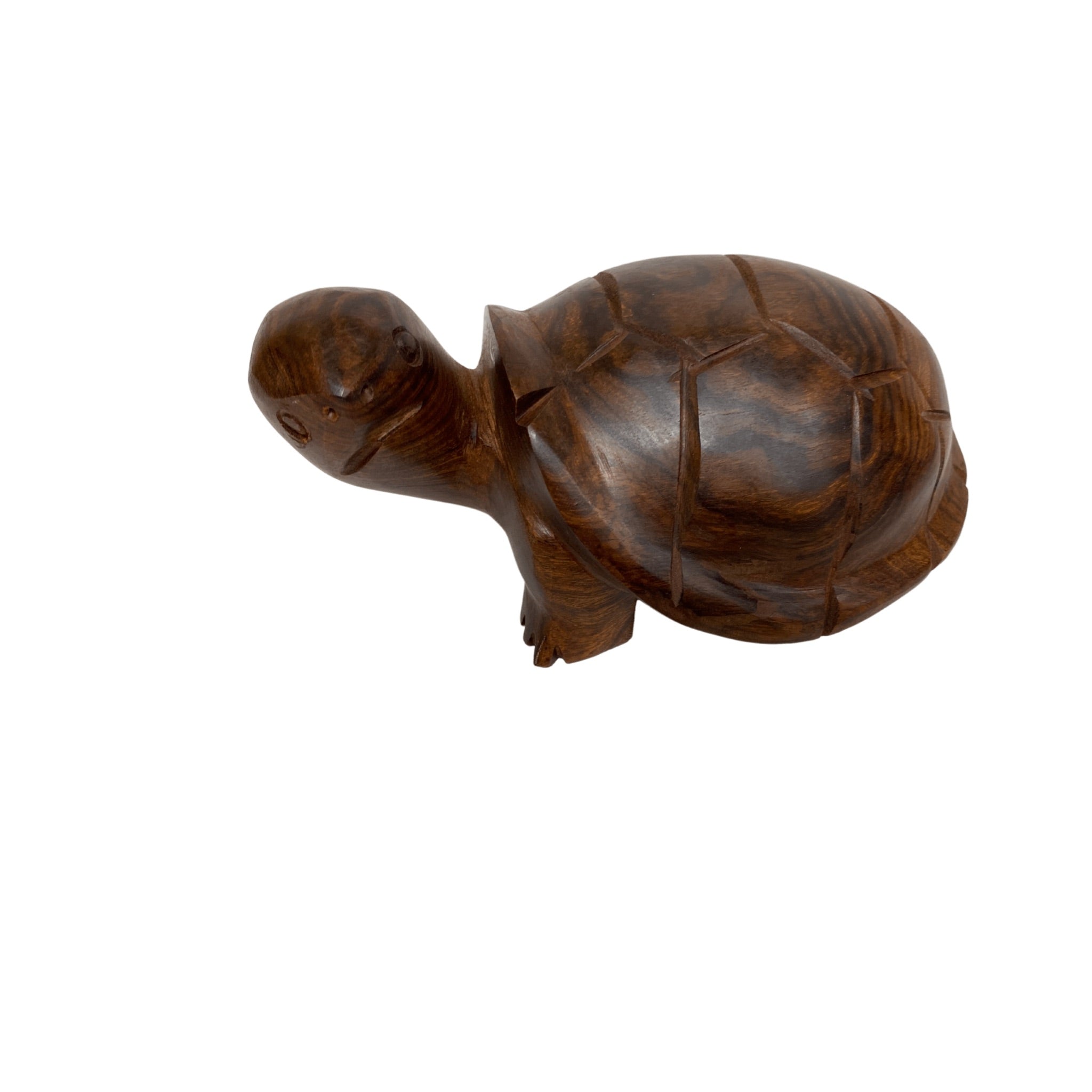 Ironwood Land Turtle made in Mexico Turtle Vintage ironwood hand carved  Desert Wood carved Turtle Wood C 6.5" - Tobmarc Home Decor & Gifts 
