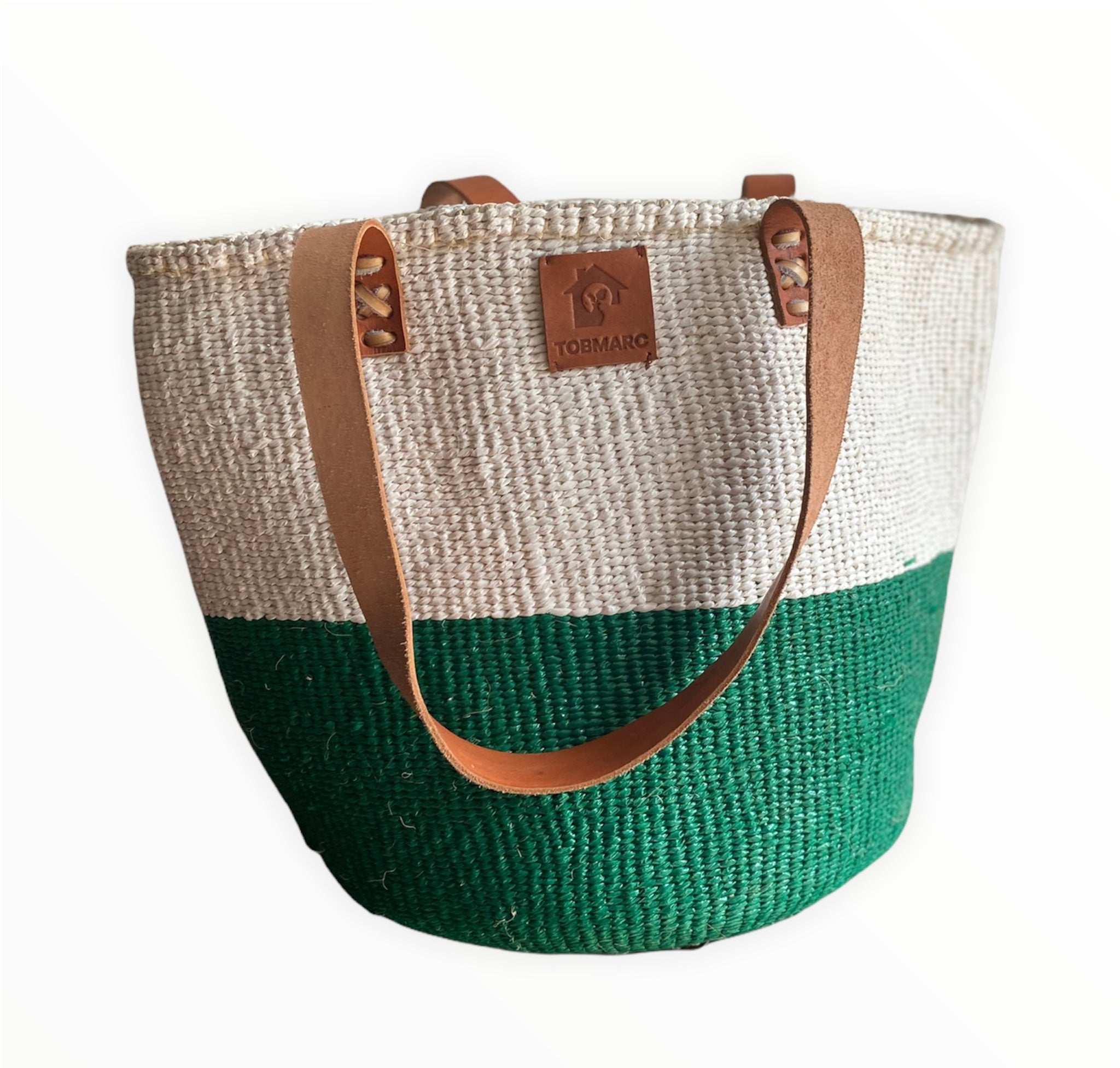 WOVEN PICNIC BASKET, Planter Basket, Sisal Basket With Handle Storage Plant Basket, Decorative Versatile Sustainable Basket - Tobmarc Home Decor & Gifts 