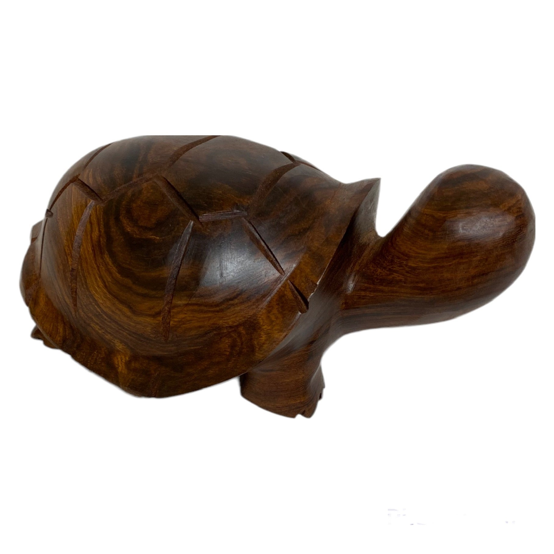 Ironwood Land Turtle made in Mexico Turtle Vintage ironwood hand carved  Desert Wood carved Turtle Wood C 6.5" - Tobmarc Home Decor & Gifts 