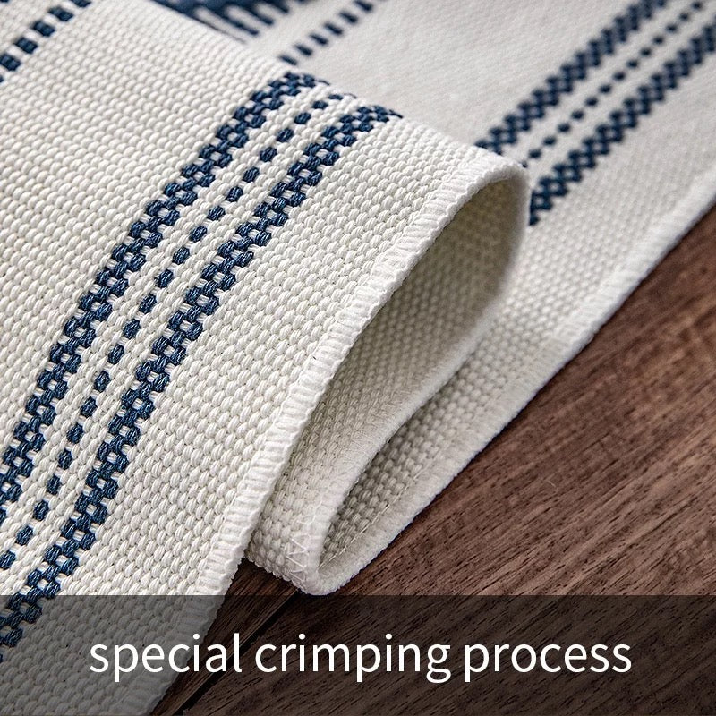 Unique new products modern home party table decorations boho cotton jacquard placemat and table runner set - Tobmarc Home Decor & Gifts 