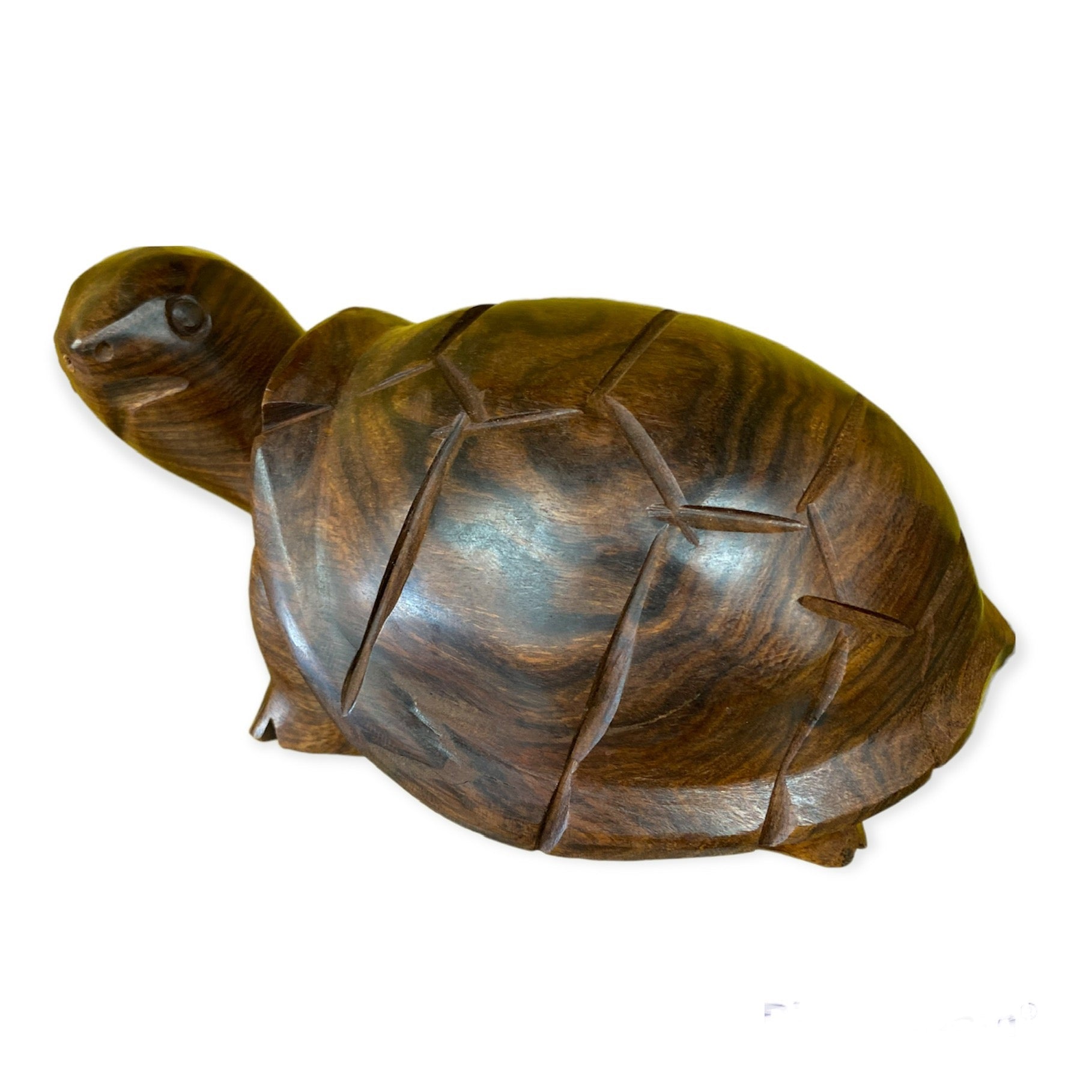 Ironwood Land Turtle made in Mexico Turtle Vintage ironwood hand carved  Desert Wood carved Turtle Wood C 6.5" - Tobmarc Home Decor & Gifts 