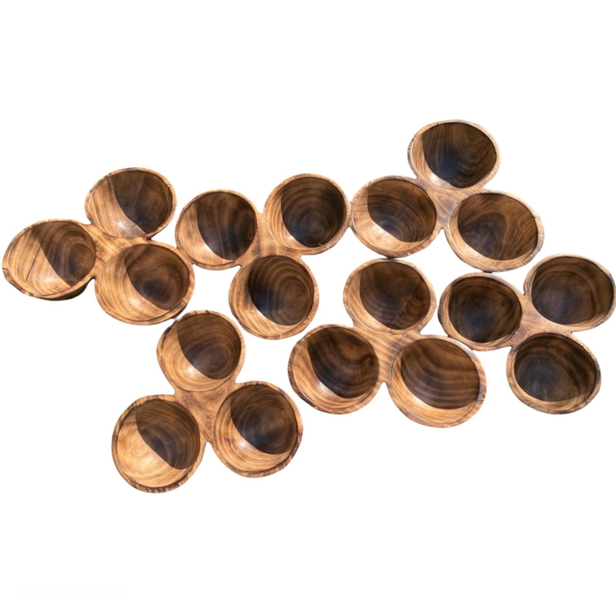 Candle Dough Bowl Hand-Carved Decorative Bowls - Tobmarc Home Decor & Gifts 