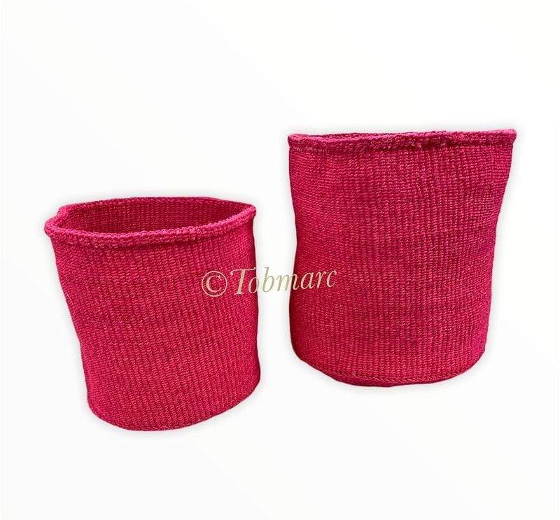 Tobmarc Home Decor & Gifts  Basket PLAPIN-Storage Baskets, Woven Decorative Basket, Plant Baskets, African Basket Planters, Toy Storage Baskets