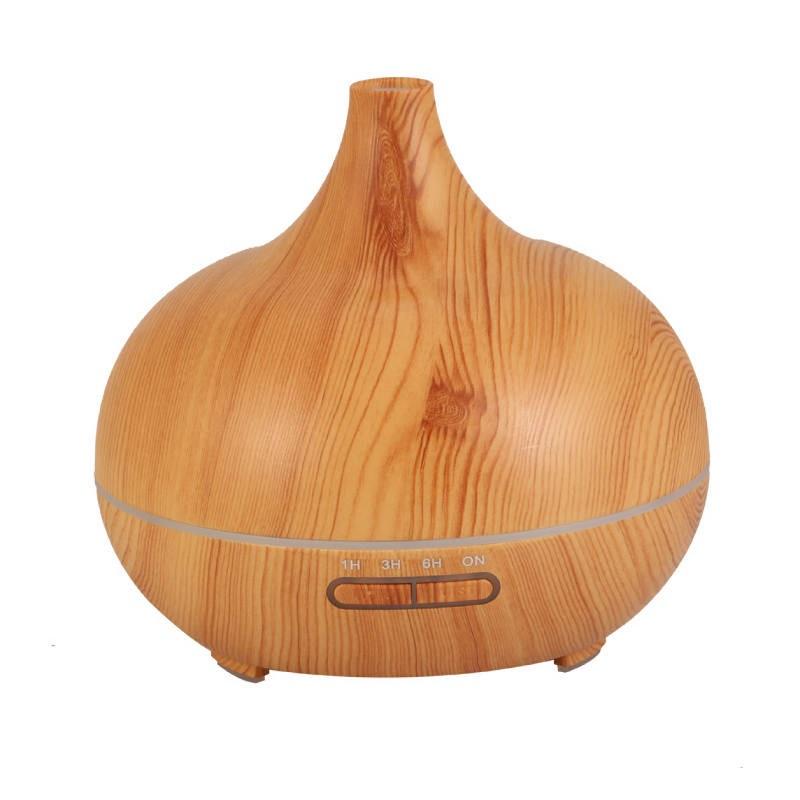 Tobmarc Home Decor & Gifts  Home Fragrance Light Wood Grain 220-V-550ml Seven Colour, Dark-Wood Grain colour  Diffuser