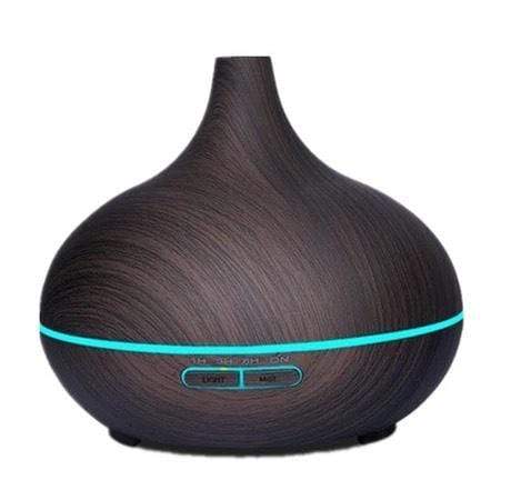 Tobmarc Home Decor & Gifts  Home Fragrance Light Wood Grain 220-V-550ml Seven Colour, Dark-Wood Grain colour  Diffuser