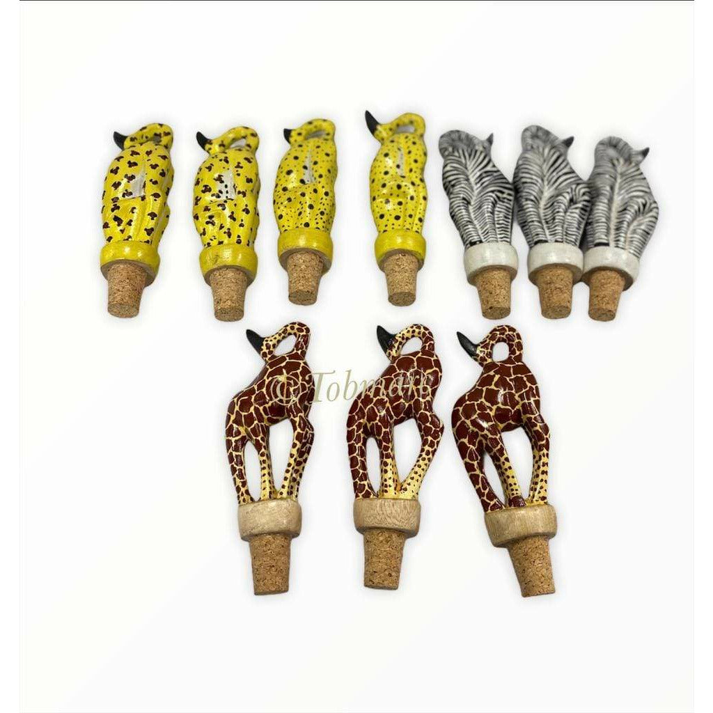 Tobmarc Home Decor & Gifts  Large Animal statue Personalized wine bottle stopper