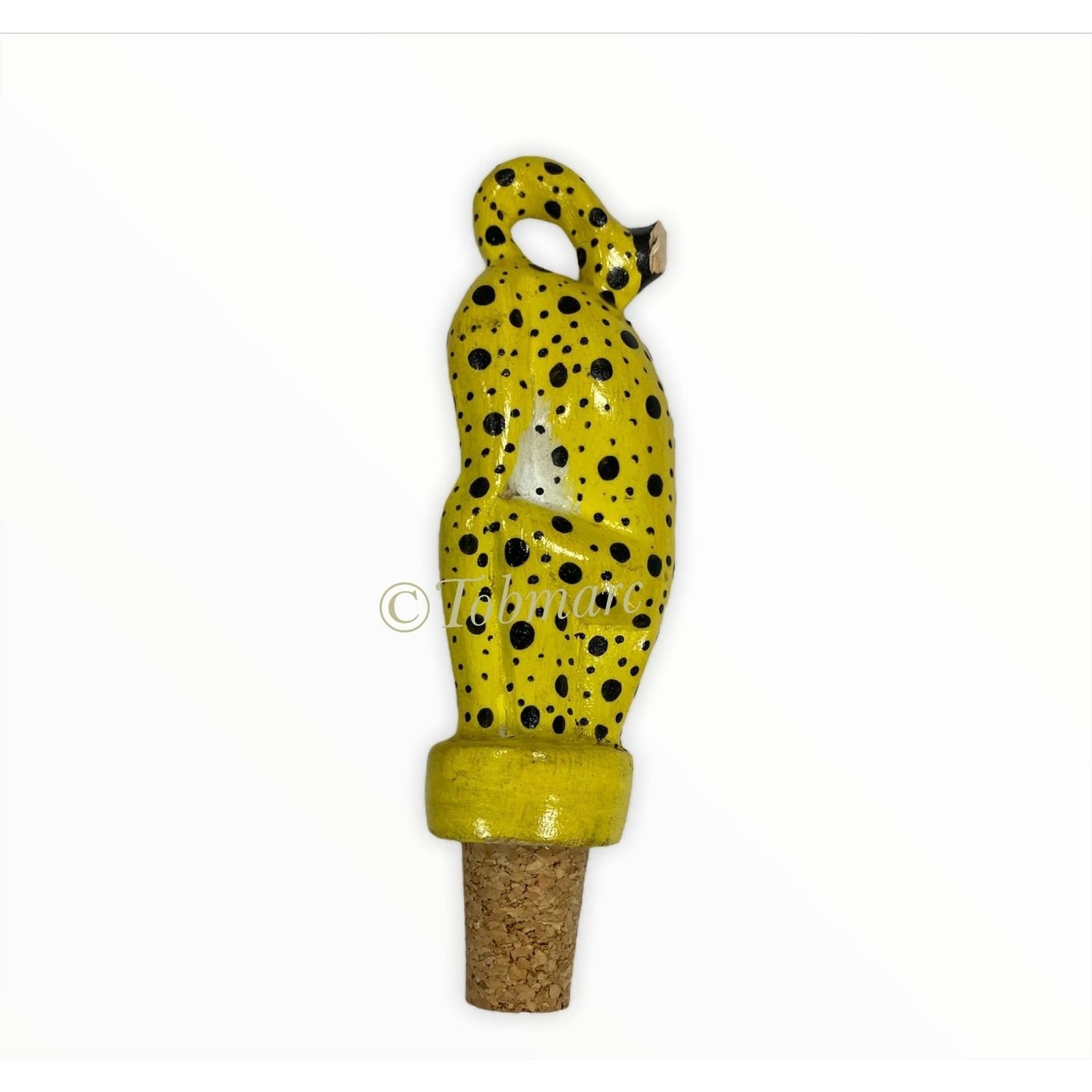Tobmarc Home Decor & Gifts  Leopard Large Animal statue Personalized wine bottle stopper