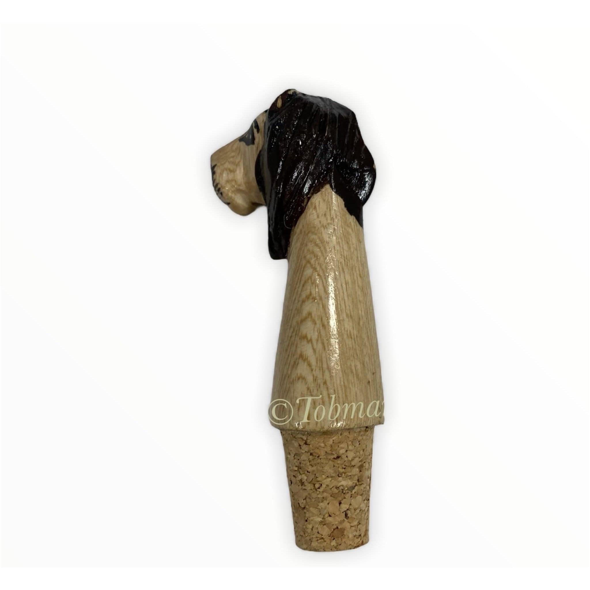 Tobmarc Home Decor & Gifts  Lion Wine Bottle stoppers with Animal Designs, Decorative Wooden Beverage Stopper