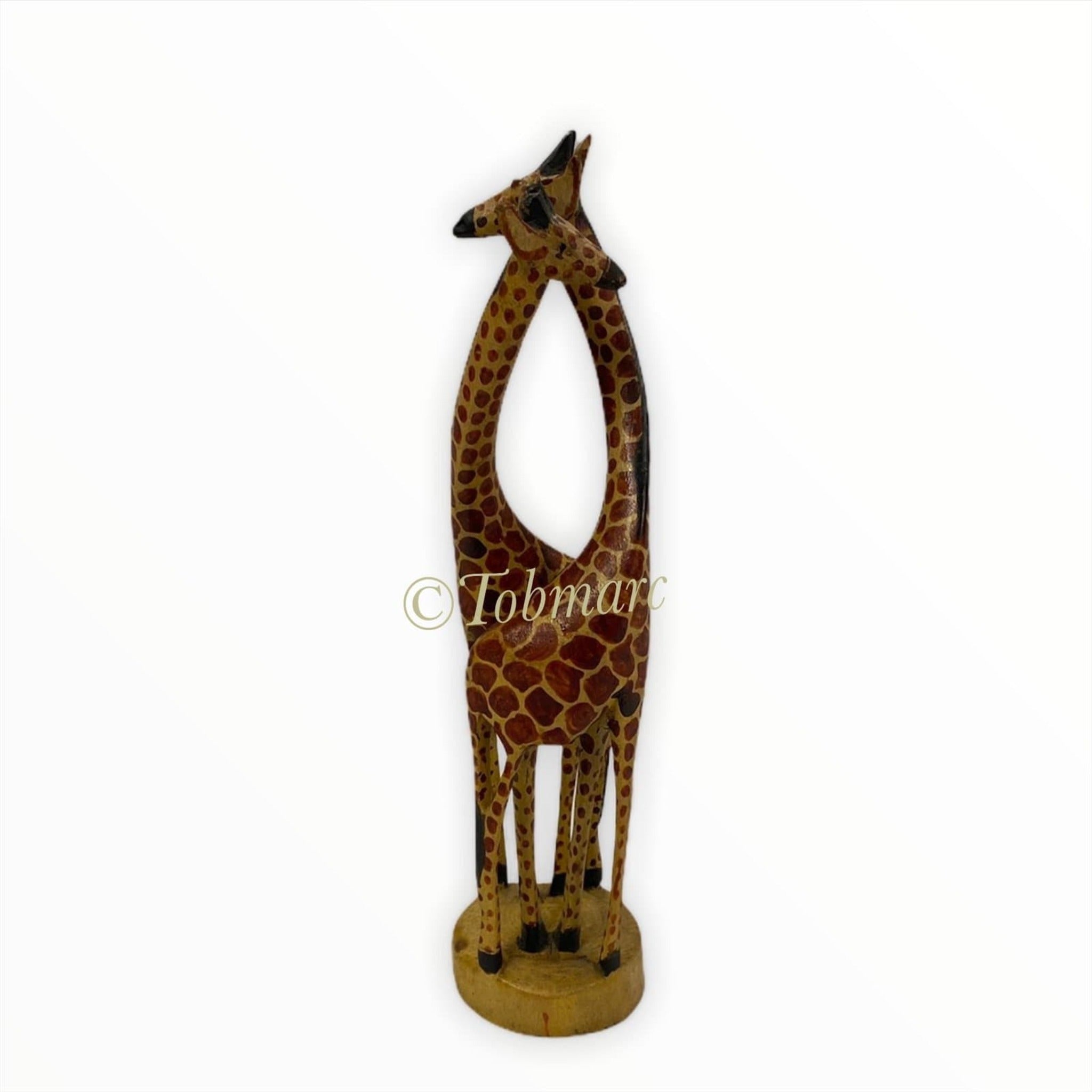 Tobmarc Home Decor & Gifts  Sculpture & Carvings Wooden Giraffe sculpture, Small Wood giraffe, Wooden Giraffes, Giraffe sculpture