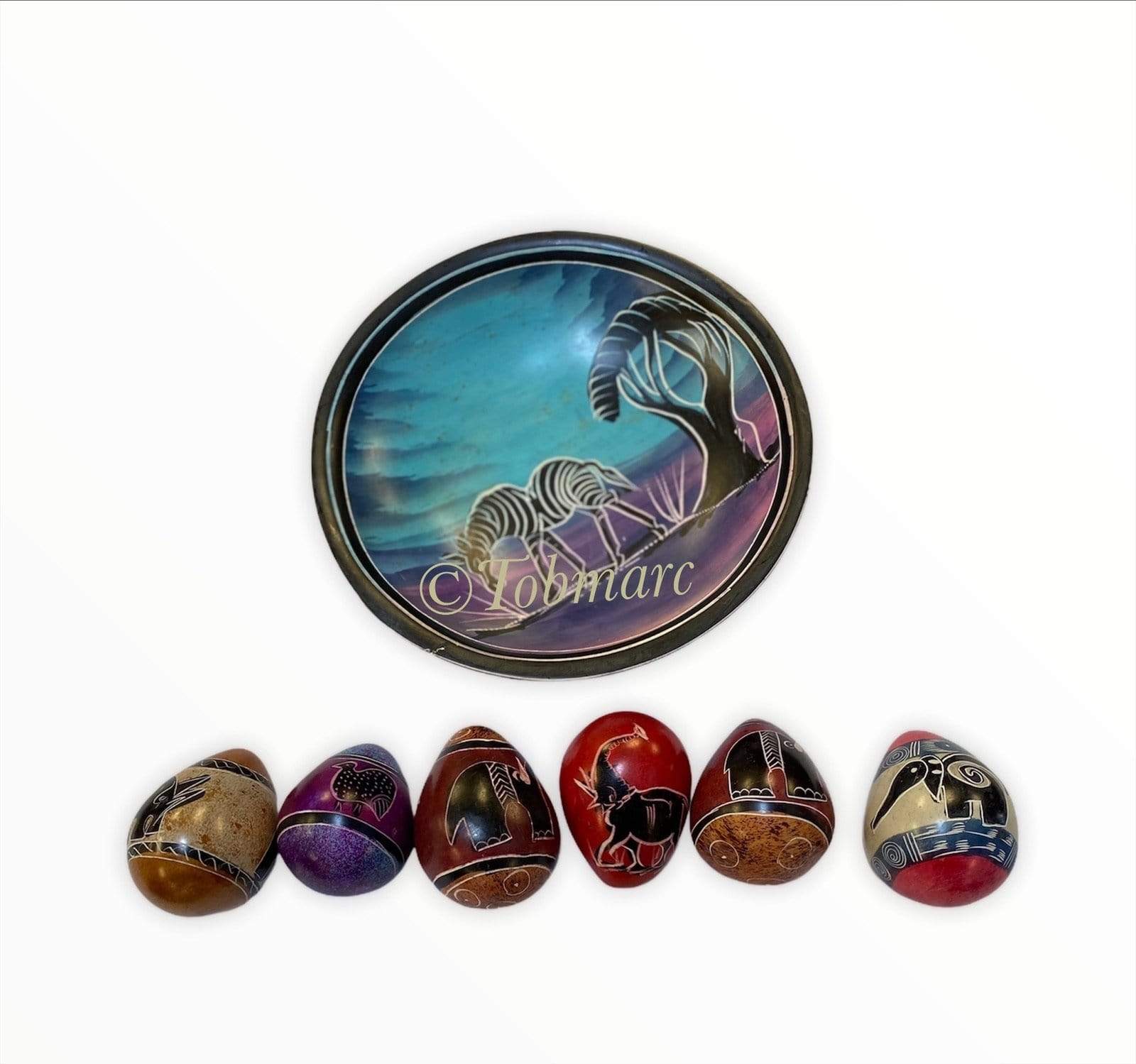 Tobmarc Home Decor & Gifts African Soapstone  Bowl