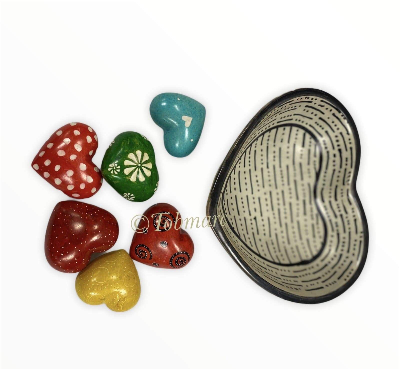 Tobmarc Home Decor & Gifts  Soapstone Eggs,African Carved Painted soapstone
